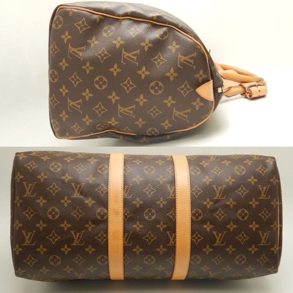 LOUIS VUITTON Brown Monogram Boston Bag - Picture 4 of 10